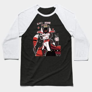 Husk Hazbin Hotel Fanart Baseball T-Shirt